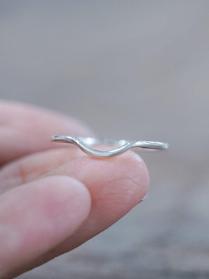 Curved Nesting Band - Gardens of the Sun | Ethical Jewelry