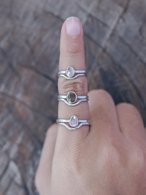 Curved Nesting Band - Gardens of the Sun | Ethical Jewelry
