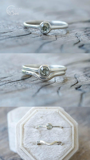 Custom Antique and Old Cut Diamond Ring - Gardens of the Sun | Ethical Jewelry