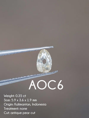 Custom Antique Cut Diamond Ring in Gold - Gardens of the Sun | Ethical Jewelry