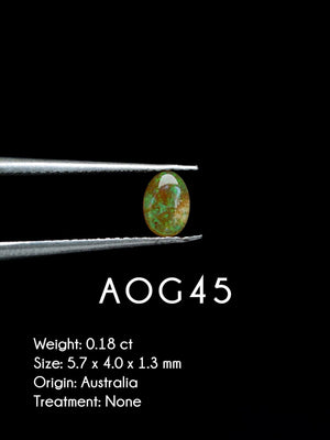 Custom Australian Opal Ring in Gold - Gardens of the Sun | Ethical Jewelry