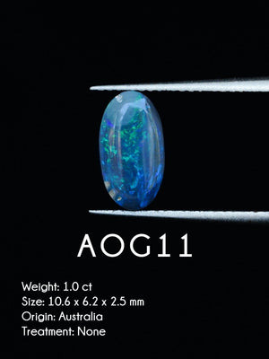 Custom Australian Opal Ring in Gold - Gardens of the Sun | Ethical Jewelry