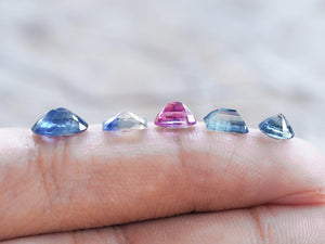 Custom Bicolor Sapphire Ring - Gardens of the Sun | Ethical Jewelry