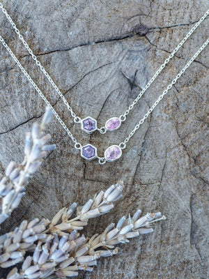 Custom Birthstone Bracelet in Silver - Gardens of the Sun | Ethical Jewelry