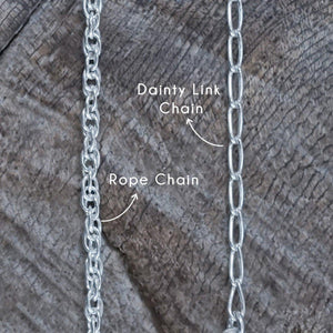 Custom Birthstone Necklace in Silver - Gardens of the Sun | Ethical Jewelry