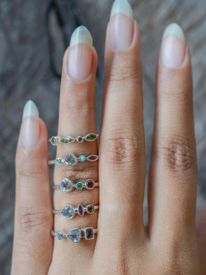 Custom Birthstone Ring - Gardens of the Sun | Ethical Jewelry