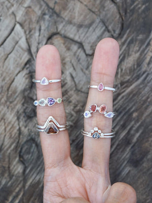 Custom Birthstone Ring - Gardens of the Sun | Ethical Jewelry