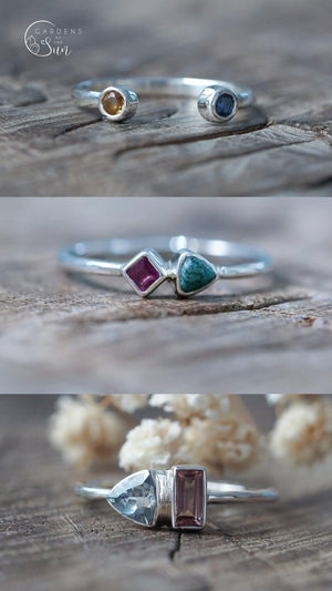 Custom Birthstone Ring - Gardens of the Sun | Ethical Jewelry