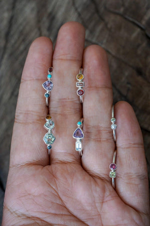 Custom Birthstone Ring - Gardens of the Sun | Ethical Jewelry