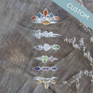 Custom Birthstone Ring - Gardens of the Sun | Ethical Jewelry