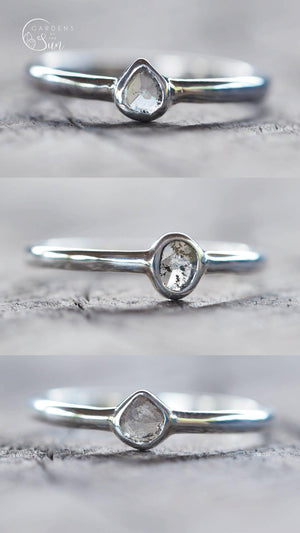 Custom Borneo Polki Diamond Ring - Gardens of the Sun | Ethical Jewelry