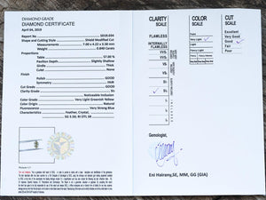 Custom Brilliant Cut Hexagon Diamond Ring - Gardens of the Sun | Ethical Jewelry