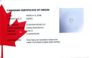 Custom Cushion Rose Cut Diamond Ring in Gold - Gardens of the Sun | Ethical Jewelry