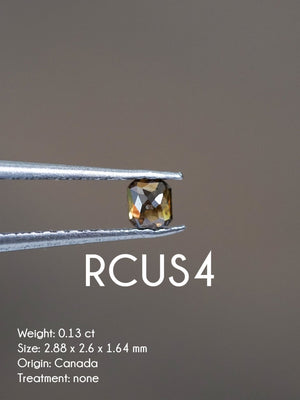 Custom Cushion Rose Cut Diamond Ring in Gold - Gardens of the Sun | Ethical Jewelry