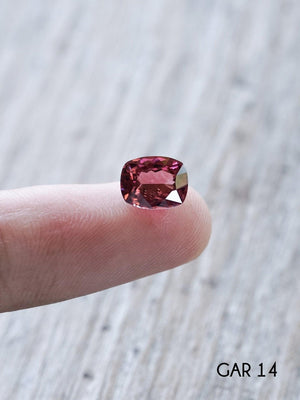 Custom Garnet Ring in Gold - Gardens of the Sun | Ethical Jewelry