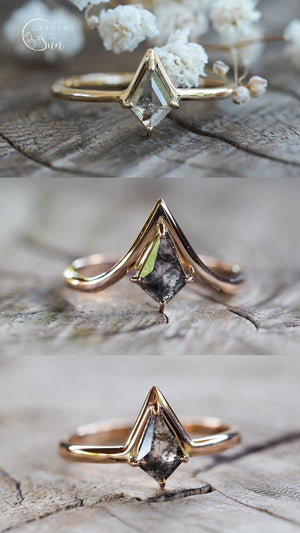 Custom Kite Diamond Ring - Gardens of the Sun | Ethical Jewelry