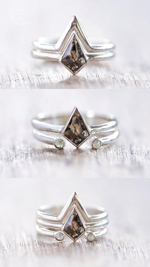 Custom Kite Diamond Ring - Gardens of the Sun | Ethical Jewelry