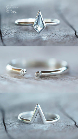 Custom Kite Diamond Ring - Gardens of the Sun | Ethical Jewelry
