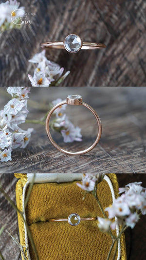 Custom Morganite Ring - Gardens of the Sun | Ethical Jewelry