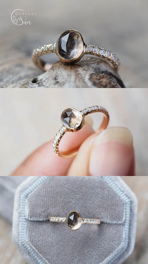 Custom Morganite Ring - Gardens of the Sun | Ethical Jewelry