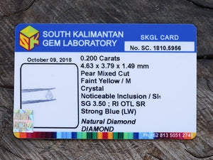 Custom Pear Diamond Ring in Gold - Gardens of the Sun | Ethical Jewelry