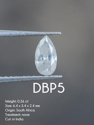 Custom Pear Diamond Ring in Gold - Gardens of the Sun | Ethical Jewelry