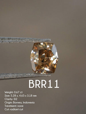 Custom Radiant Diamond Ring in Gold - Gardens of the Sun | Ethical Jewelry