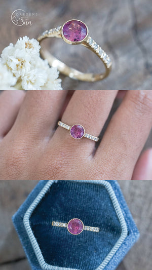 Custom Ruby Ring in Ethical Gold - Gardens of the Sun | Ethical Jewelry