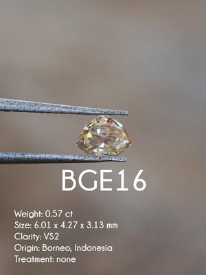 Custom Shield Diamond Ring - Gardens of the Sun | Ethical Jewelry