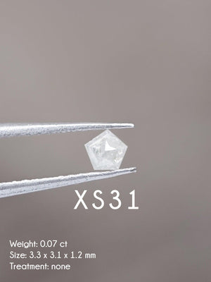 Custom Small Diamond Ring in Silver - Gardens of the Sun | Ethical Jewelry