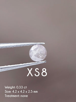 Custom Small Diamond Ring in Silver - Gardens of the Sun | Ethical Jewelry