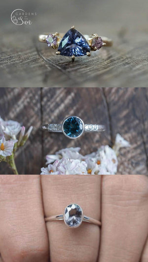 Custom Spinel Ring in Gold - Gardens of the Sun | Ethical Jewelry