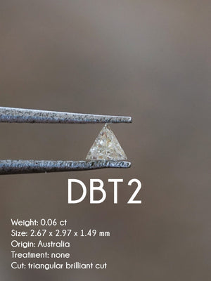 Custom Triangle Diamond Ring - Gardens of the Sun | Ethical Jewelry