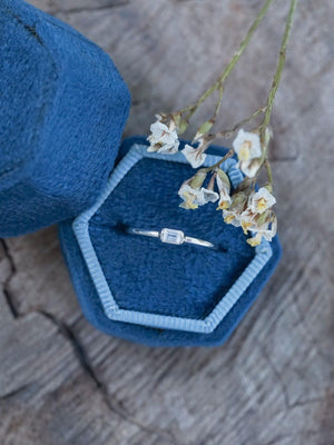 Dainty Zircon Ring - Gardens of the Sun | Ethical Jewelry