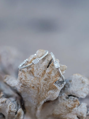 Dainty Zircon Ring - Gardens of the Sun | Ethical Jewelry