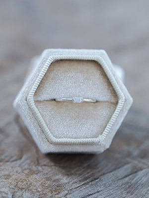 Dainty Zircon Ring - Gardens of the Sun | Ethical Jewelry