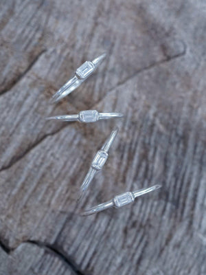 Dainty Zircon Ring - Gardens of the Sun | Ethical Jewelry