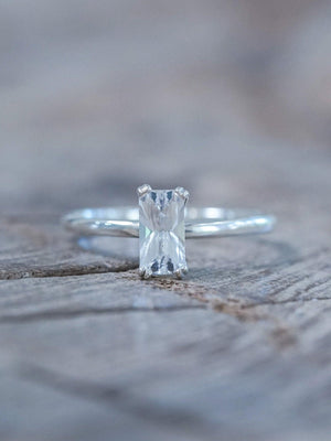 Danburite Stand-in Ring - Gardens of the Sun | Ethical Jewelry