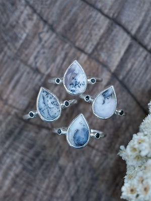 Dendritic Agate Ring - Gardens of the Sun | Ethical Jewelry