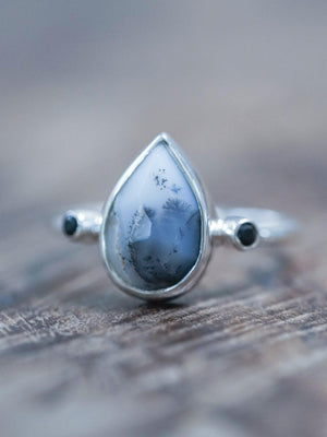 Dendritic Agate Ring - Gardens of the Sun | Ethical Jewelry