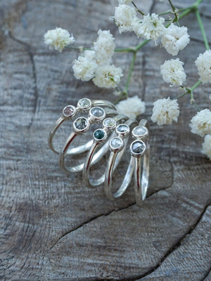 Double Rose Cut Diamond Ring - Gardens of the Sun | Ethical Jewelry