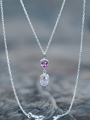 Double Sapphire Necklace - Gardens of the Sun | Ethical Jewelry