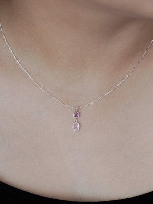 Double Sapphire Necklace - Gardens of the Sun | Ethical Jewelry