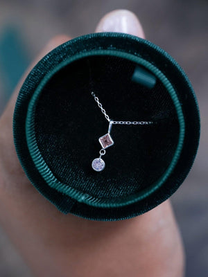 Double Sapphire Necklace - Gardens of the Sun | Ethical Jewelry