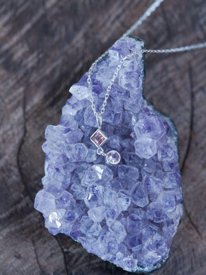 Double Sapphire Necklace - Gardens of the Sun | Ethical Jewelry