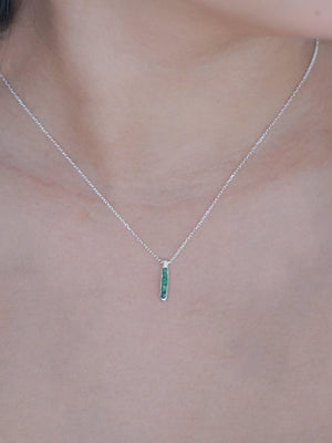 Emerald Necklace with Hidden Gems - Gardens of the Sun | Ethical Jewelry
