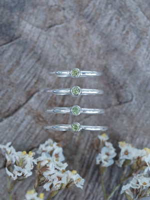 Everyday Peridot Ring - Gardens of the Sun | Ethical Jewelry