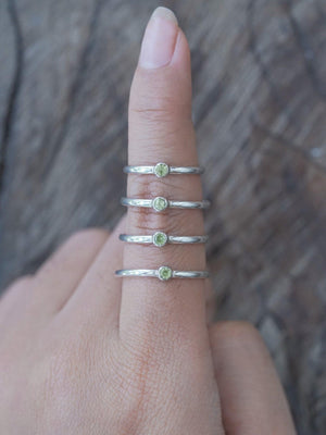 Everyday Peridot Ring - Gardens of the Sun | Ethical Jewelry