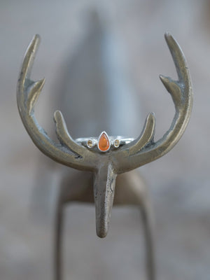 Fire Opal and Citrine Ring - Gardens of the Sun | Ethical Jewelry