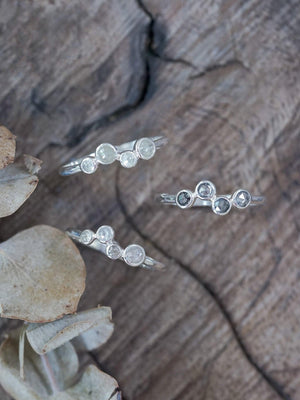 Four Rose Cut Diamond Ring - Gardens of the Sun | Ethical Jewelry